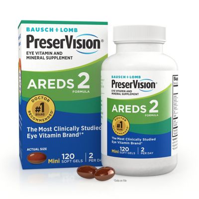 Bausch + Lomb 120-Count Preservision Areds 2
