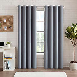 UGG® Cabo 84-Inch Grommet Room Darkening Window Curtain Panel in Ash Fog (Single)