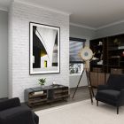 Alternate image 5 for Ridge Road D&eacute;cor Industrial LED Floor Lamp in Black