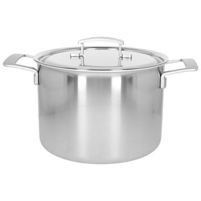 Demeyere Industry Stainless Steel Covered Stock Pot