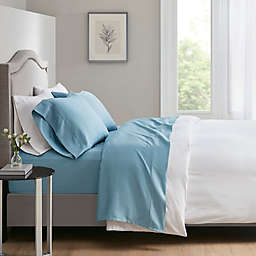 Beautyrest® 700-Thread-Count Tri-Blend Queen Sheet Set in Blue
