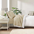 Alternate image 0 for Clean Spaces&trade; Allergen Barrier 300-Thread-Count King Sheet Set in Khaki