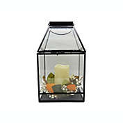 Bee &amp; Willow&trade; Lantern with LED Candle and Florals