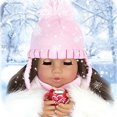 Sophia&#39;s by Teamson Kids 12-Piece Warm Your Heart Hot Cocoa Doll Playset in Pink/Red. View a larger version of this product image.