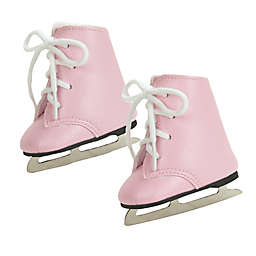 Sophia's by Teamson Kids Doll Ice Skates in Pink