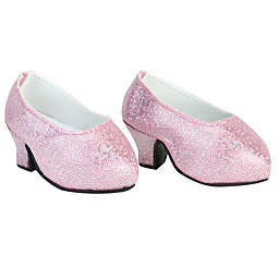 Sophia's by Teamson Kids Doll Platform High Heels in Pink