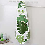 Jolly Jungle Alligator Personalized Baby Hooded Towel