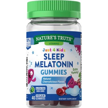 Nature's Truth&reg; Just 4 Kidz 40-Count Sleep Melatonin Gummies. View a larger version of this product image.