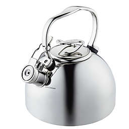 Circulon® 2.3 qt. Stainless Steel Whistling Tea Kettle With Flip-Up Spout