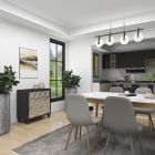 Alternate image 7 for Ridge Road Decor Crescent Moon Rectangular Cabinet in Black/Silver