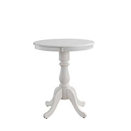 Carolina Chair & Table Fairview Pedestal Bar Table in White