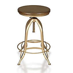 Carolina Chair & Table Ryder Adjustable Stool in Gold