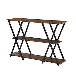 Carolina Chair & Table Dowell Console Table in Elm/Black