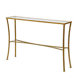 Carolina Chair & Table Palin Console Table in Antique Gold