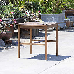 Fontana Outdoor Counter Height Bar Table in Oil