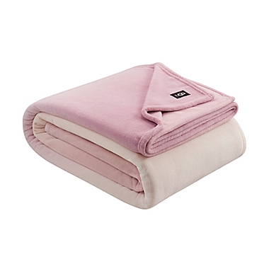 UGG&reg; Coco Throw Full/Queen Blanket in Rosewater Ombre. View a larger version of this product image.