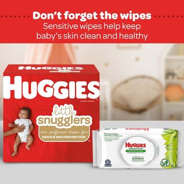 Huggies&reg; Little Snugglers&reg; Diaper Collection. View a larger version of this product image.