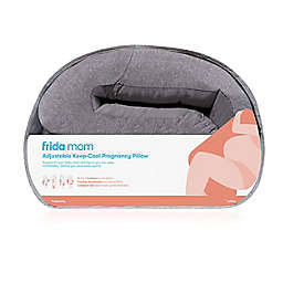 Frida Mom Adjustable Keep-Cool Pregnancy Pillow in Grey