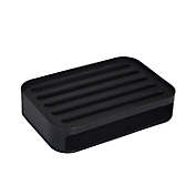 Simply Essential&trade; 2-Piece Draining Soap Saver in Black