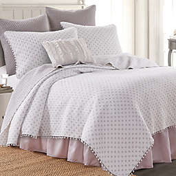 Levtex Home Olenna Reversible King Quilt in White
