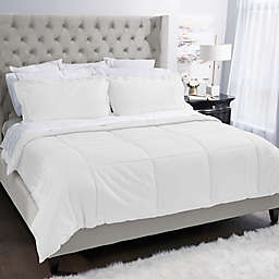 Covermade® Patented Easy Bed Making Down Alternative King Comforter in White