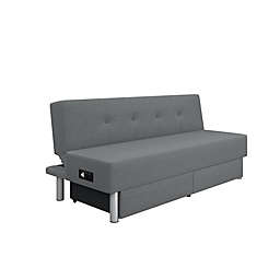 Serta® Wilton Dream Convertible Sofa in Light Grey