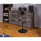Alternate image 4 for Comfort Zone&reg; CZST181RBK 18-Inch Pedestal Fan in Black
