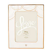 Lenox&reg; Disney&reg; 5-Inch x 7-Inch Bridal Photo Frame in Ivory