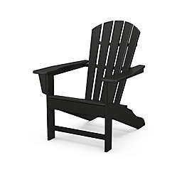 POLYWOOD® Palm Coast Adirondack Chair in Black