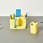 Alternate image 1 for Simply Essential&trade; 3-Piece Divided Desk Organizer Set in Limelight