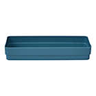 Alternate image 4 for Simply Essential&trade; 10.4-Inch x 3.5-Inch Desk Drawer Organizers in Brittany Blue (Set of 2)