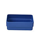 Alternate image 4 for Simply Essential&trade; 5-Inch x 3.5-Inch Desk Drawer Organizers in True Navy (Set of 3)