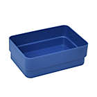 Alternate image 3 for Simply Essential&trade; 5-Inch x 3.5-Inch Desk Drawer Organizers in True Navy (Set of 3)