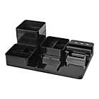Alternate image 5 for Simply Essential&trade; 7.1-Inch x 10.8-Inch USB Charging Desk Organizer in Black