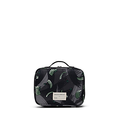 Herschel Supply Co.&reg; Pop Quiz Parachuters Lunch Box in Black/Grey. View a larger version of this product image.