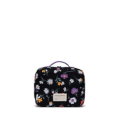 Herschel Supply Co.&reg; Wildflowers Pop Quiz Lunch Box in Black/Multi. View a larger version of this product image.