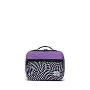 Herschel Supply Co.&reg; Pop Quiz Warp Checkered  Lunch Box in Orchid