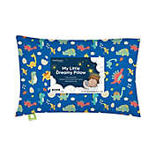 KeaBabies&reg; Dino World Toddler Pillow in Blue