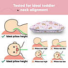Alternate image 5 for KeaBabies&reg; Dear Princess Toddler Pillow in Pink