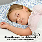 Alternate image 6 for KeaBabies&reg; Nautical Toddler Pillow in Blue