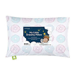 KeaBabies® Donuts Toddler Pillow in White