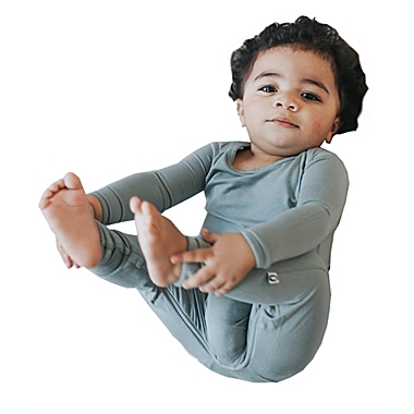 g&uuml;nam&uuml;na&reg; Size 3-6M Romper/Footie Convertible Pajama in Sage. View a larger version of this product image.