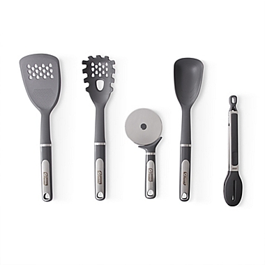 Dash&reg; SmartStore&trade; 6-Piece Utensil Essentials Set in Grey. View a larger version of this product image.
