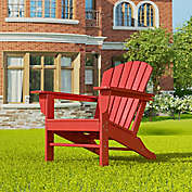 Westin Outdoor Coastline Adirondack Chair in Red