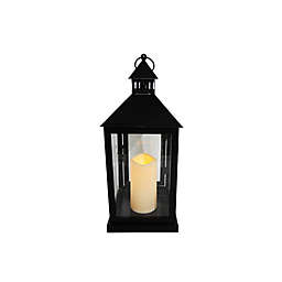 Bee & Willow™ Large LED Porch Lantern in Black