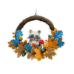 H for Happy™ 21-Inch Harvest Critter Wreath