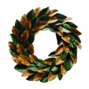 Bee &amp; Willow&trade; 22-Inch Magnolia Leaf Decorative Wreath