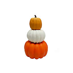 H for Happy™ Stacked Pumpkins Topiary Fall Decoration