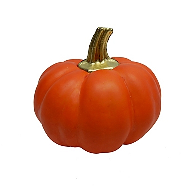 H for Happy&trade; 3.5-Inch Mini Harvest Pumpkin Decoration. View a larger version of this product image.