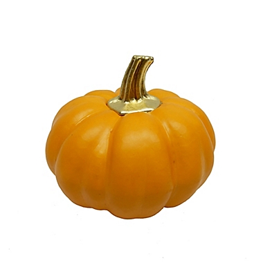 H for Happy&trade; 3.5-Inch Mini Harvest Pumpkin Decoration. View a larger version of this product image.